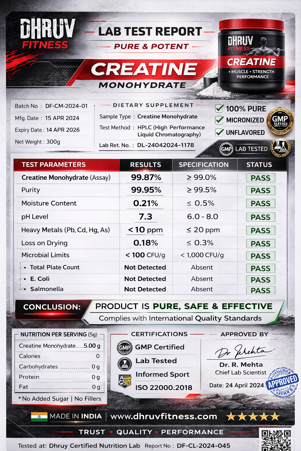 CREATINE (DHRUVFITNESS) - Image 6